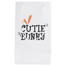 Typographie de Pâques de Bunny Cutie Simple | Sac 