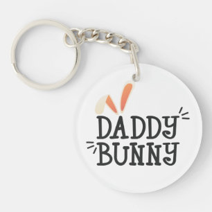 Typographie de Pâques Simple Daddy Bunny Porte-c