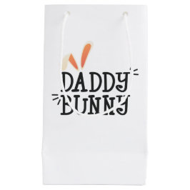 Typographie de Pâques Simple Daddy Bunny | Sac Cad