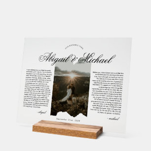 Typographie de script moderne pour vœux de mariage