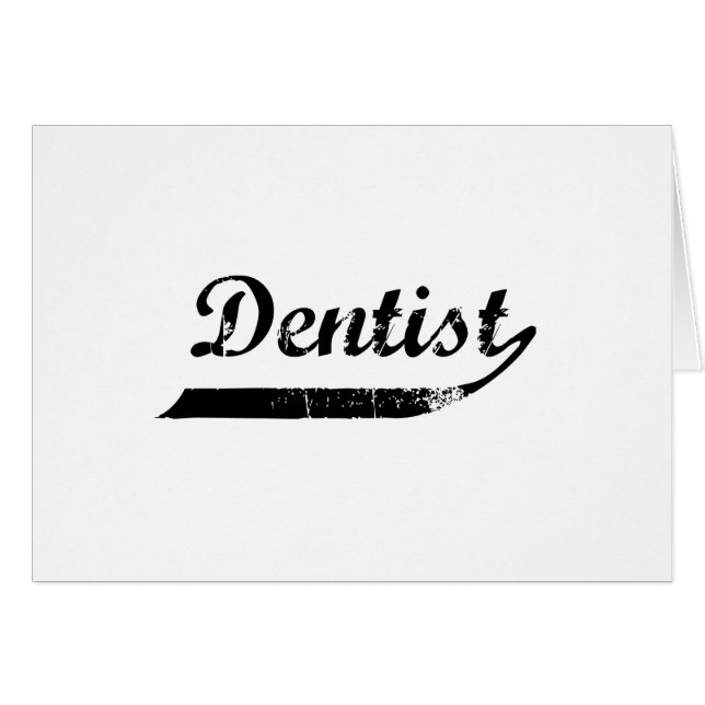 Typographie dentiste (Devant horizontal)