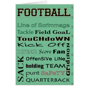 typographie du FOOTBALL