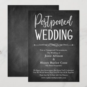 Typographie du tableau de bord Carte Mariage repor