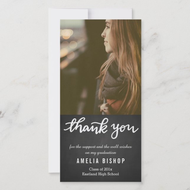 Typographie licenciée de Merci de tableau (Devant)