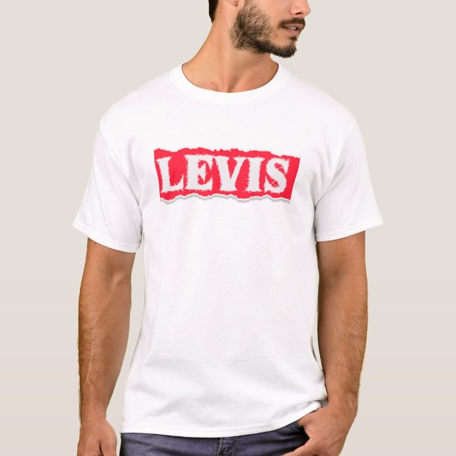 Typographie masculine Levis T-Shirt (Devant)
