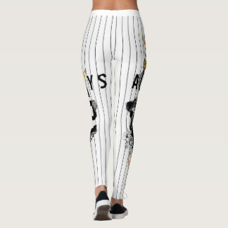 Typographie moderne imprimer leggings avec bande n