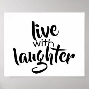 typographie mot art poster noir et blanc