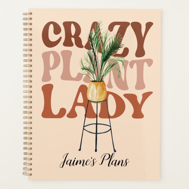 Typographie Plante rétro Plante Lady (Devant)