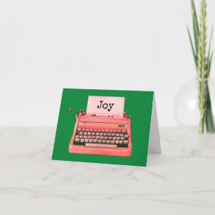 Typographie rouge rétro mignon Noël personnalisé