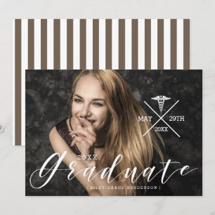 Typographie urbaine   Faire-part des diplômés en s