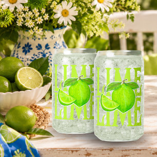 Typographie vert citron audacieuse avec citron ver