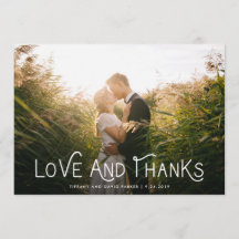 Typographie Whimsical Blanc | Photo Merci