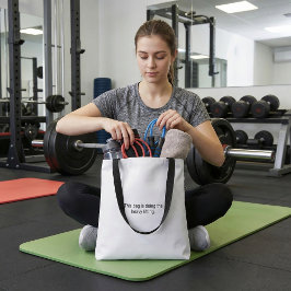 Typography funny  humor cute  fun  quote tote bag tasche