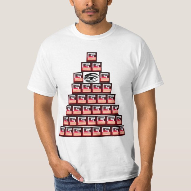 TYPOPYRAMID 003 T-Shirt (Vorderseite)