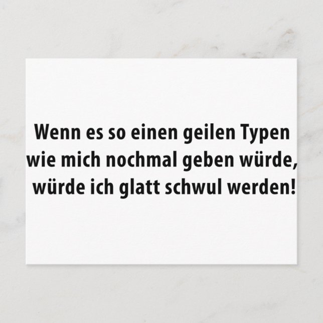 Typsymbol Postkarte (Vorderseite)