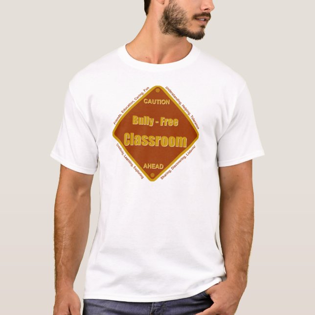 Tyrann - freie Schulklassenzimmer T-Shirt (Vorderseite)