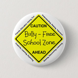 Tyrann - freie Schulzone Button