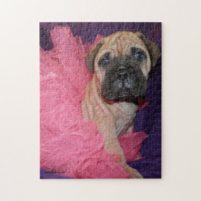 Tyrann-Liebe Bullmastiff Tu-Tu verwirren (Vertikal)