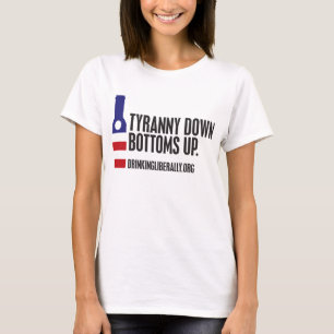 Tyrannei unten Buttoms herauf den T - Shirt der