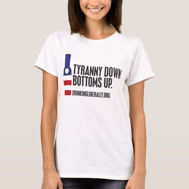 Tyrannei unten Buttoms herauf den T - Shirt der (Vorderseite)