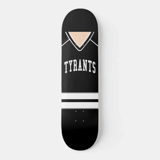 Tyrannen alt Jersey skateboard (Vorderseite)