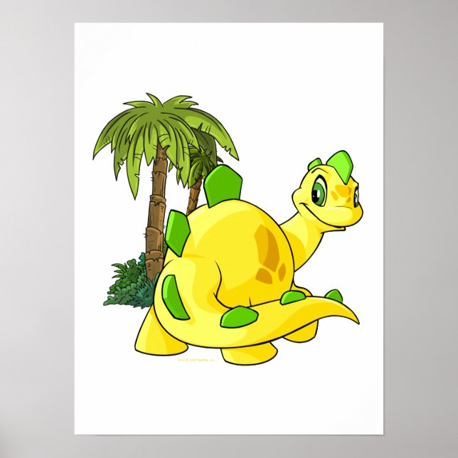 Tyrannian-Gelb-Chomby-Blick Poster (Vorne)