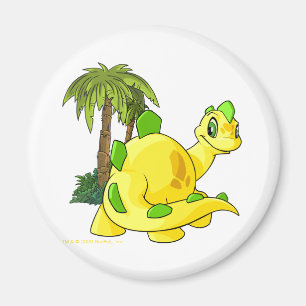 Tyrannian gelbes anstarrendes Chomby Magnet