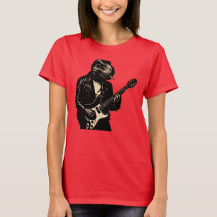 Tyranno Rocker Dino Gitarrist T-Shirt