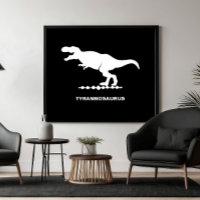 Tyrannosaurus Dinosaur-Silhouette