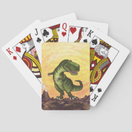 Tyrannosaurus-Geschenke u. Zusätze Spielkarten