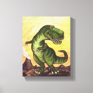Tyrannosaurus Geschenke und Zubehör Leinwanddruck