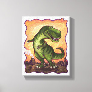 Tyrannosaurus Geschenke und Zubehör Leinwanddruck