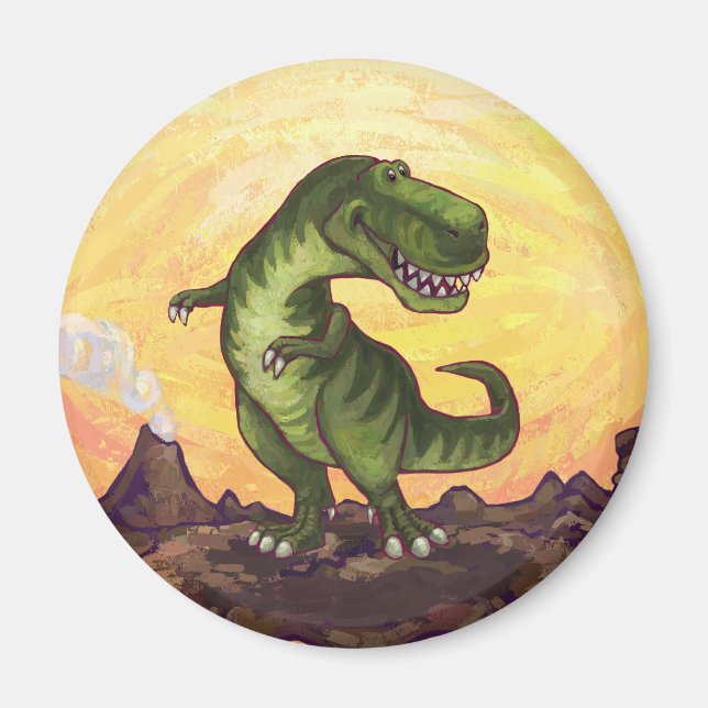 Tyrannosaurus Geschenke und Zubehör Magnet (Vorne)