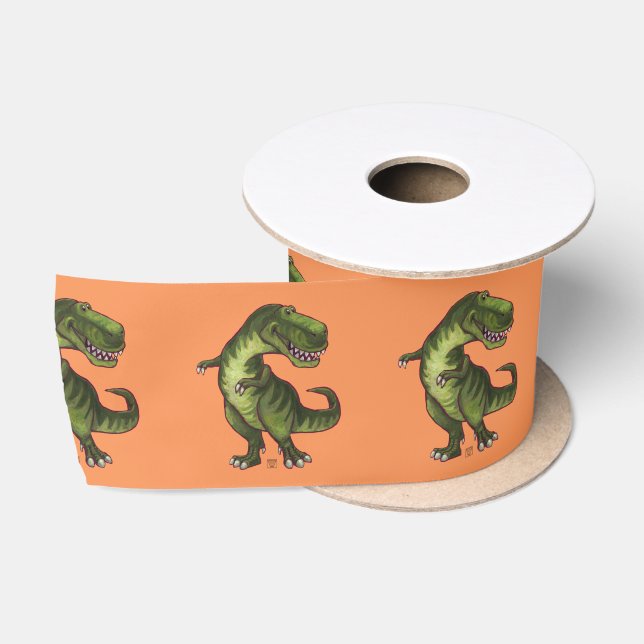 Tyrannosaurus Geschenke und Zubehör Satinband (Spule)