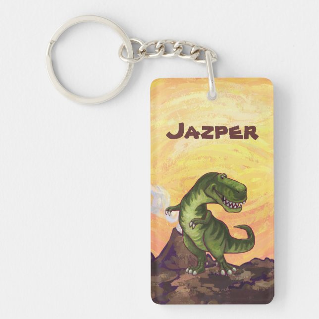 Tyrannosaurus Geschenke und Zubehör Schlüsselanhänger (Vorderseite)