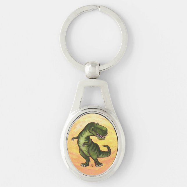 Tyrannosaurus Geschenke und Zubehör Schlüsselanhänger (Vorderseite)