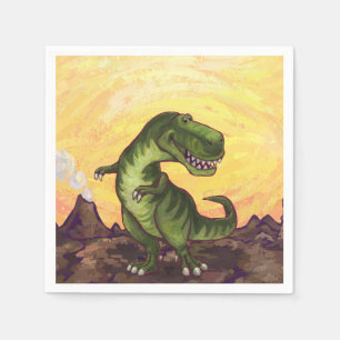 Tyrannosaurus Geschenke und Zubehör Serviette