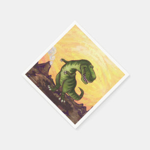 Tyrannosaurus Geschenke und Zubehör Serviette
