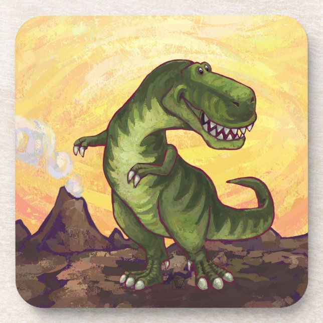 Tyrannosaurus Geschenke und Zubehör Untersetzer (Vorderseite)