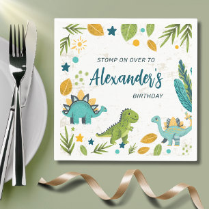 Tyrannosaurus Jurassic Party Dinosaur Geburtstag Serviette