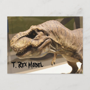 Tyrannosaurus Postkarte