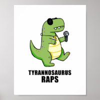 Tyrannosaurus Rap T-Rex Music Puster