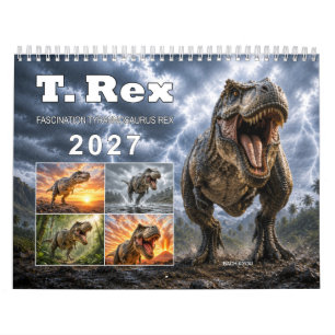 Tyrannosaurus Rex – 2027 Wandkalender