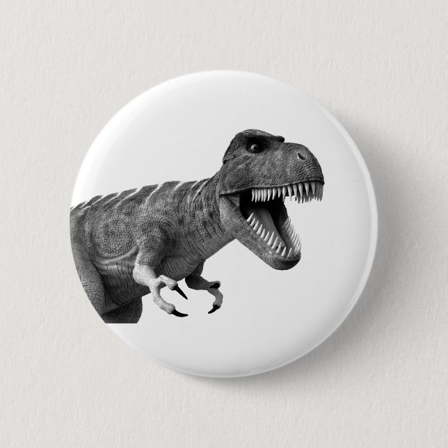 Tyrannosaurus Rex Button (Vorderseite)