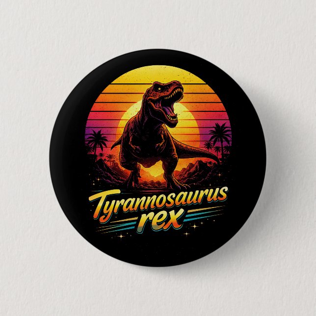 Tyrannosaurus Rex Button (Vorderseite)
