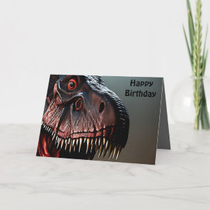 Tyrannosaurus Rex, Carte Anniversaire