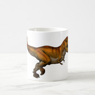 Tyrannosaurus Rex, der T-Rex laufen lässt Kaffeetasse