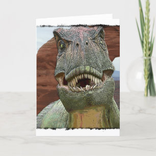 Tyrannosaurus Rex Dinosaur Karte