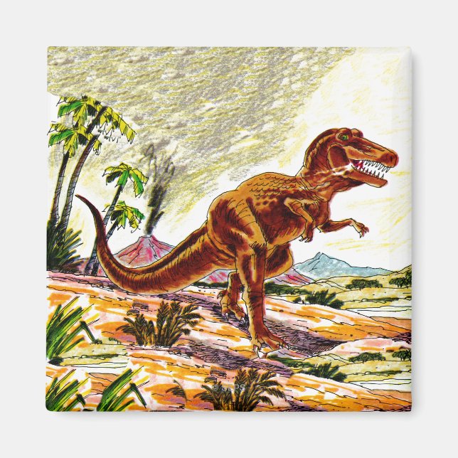 Tyrannosaurus Rex Dinosaur Magnet (Vorne)