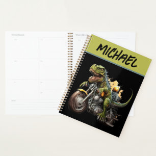 Tyrannosaurus Rex Dinosaur Monter une moto